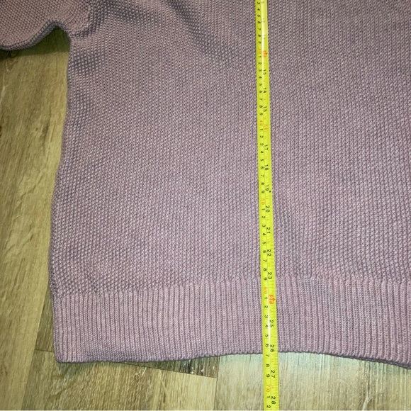 Old Navy Textured Tunic Sweater | Knit |Pullover
| Chunky | Mauve | Size 2X - Picture 7 of 10